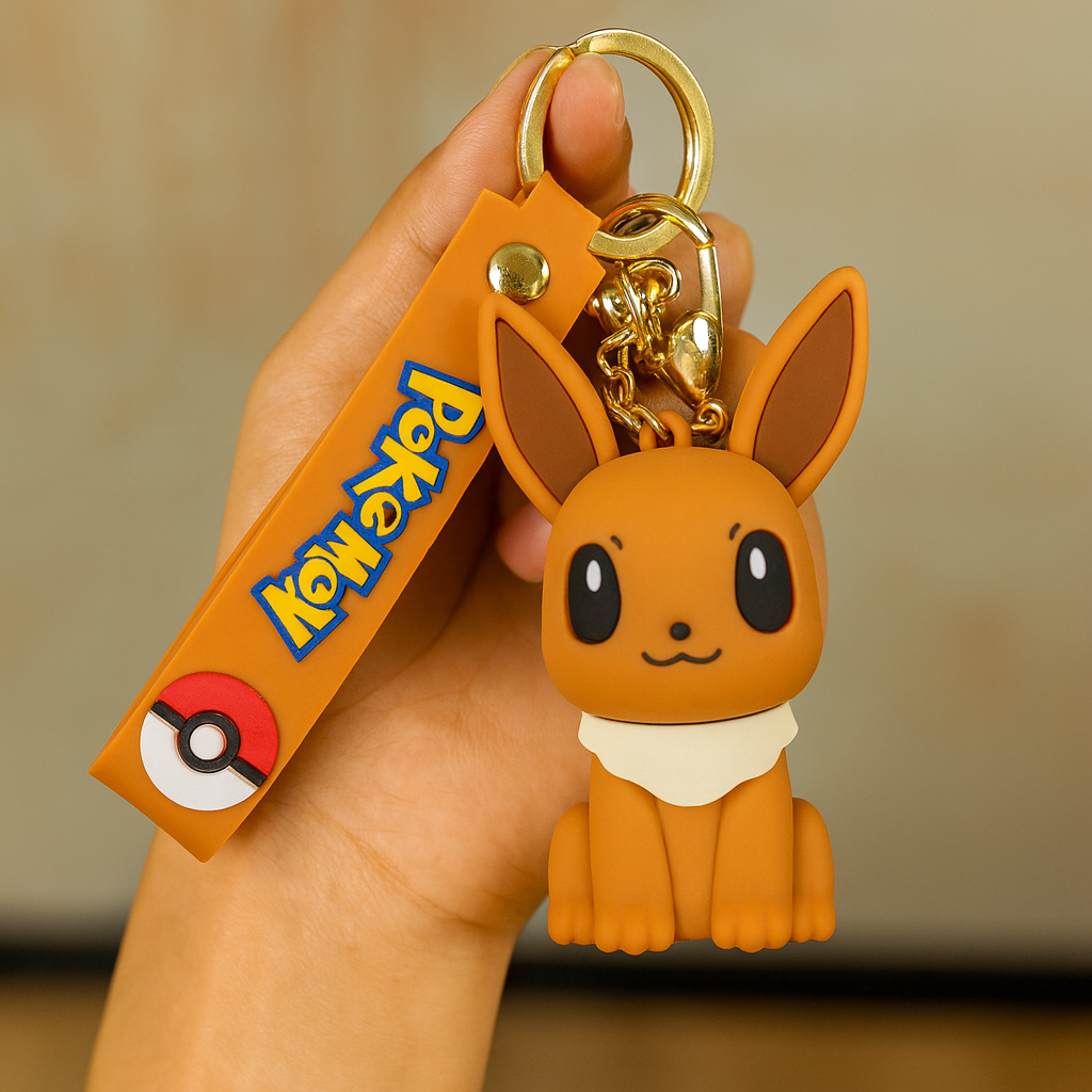 Pokémon Character Keychain ⚡