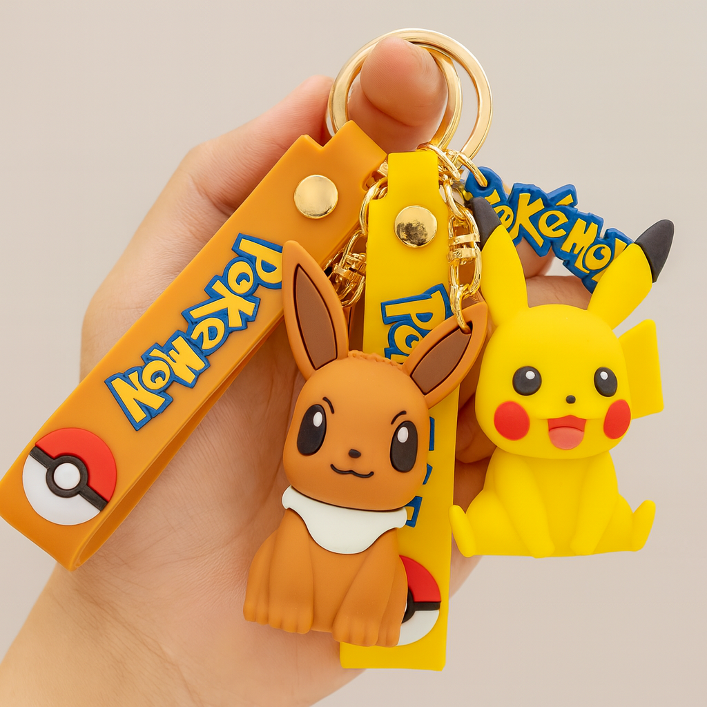 Pokémon Character Keychain ⚡