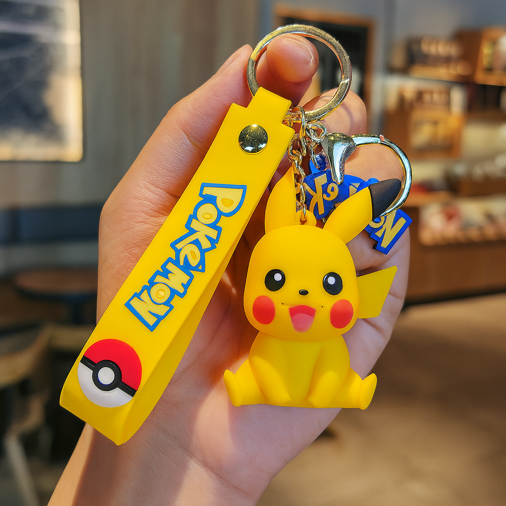 Pokémon Character Keychain ⚡