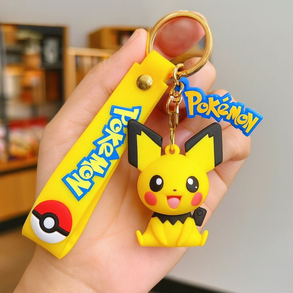 Pokémon Character Keychain ⚡