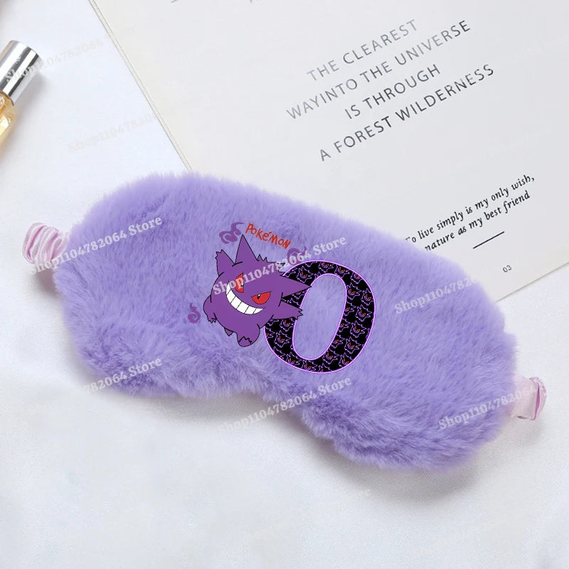 Pokemons Plush Eye Mask Cartoon Anime SLEEP WELL