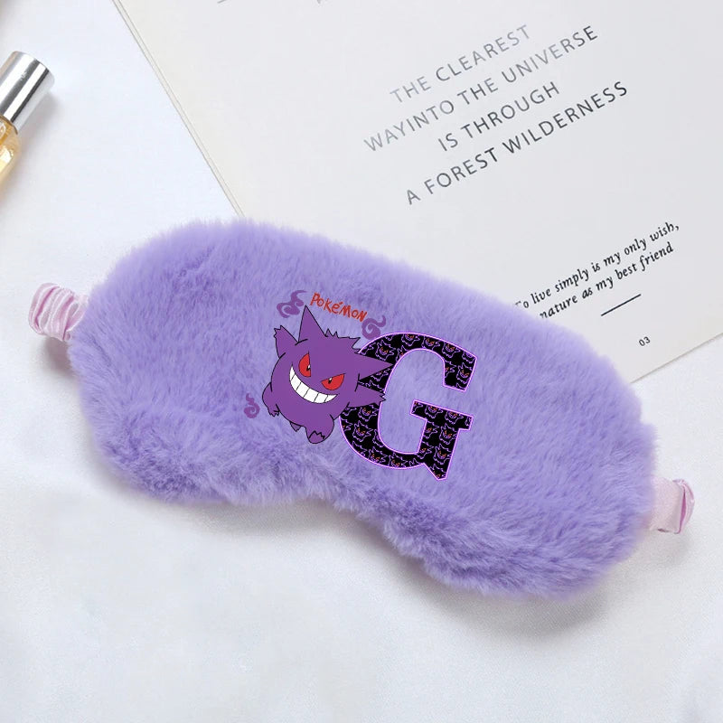 Pokemons Plush Eye Mask Cartoon Anime SLEEP WELL