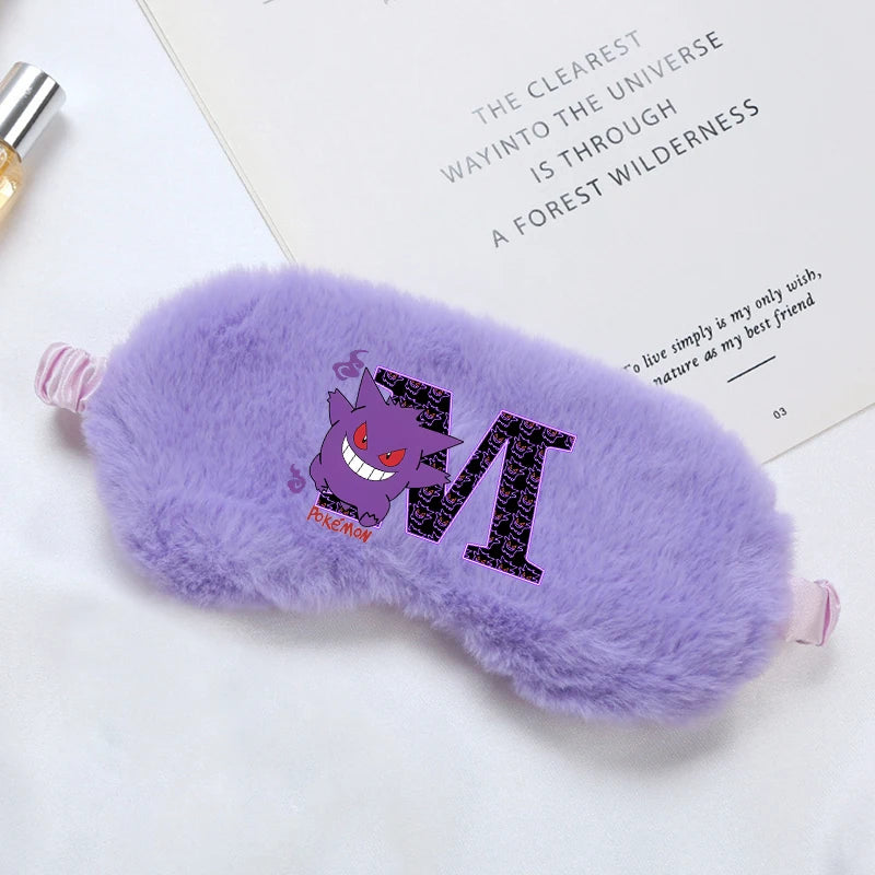 Pokemons Plush Eye Mask Cartoon Anime SLEEP WELL