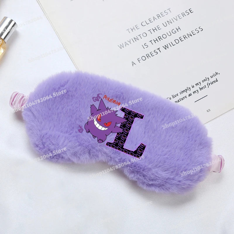 Pokemons Plush Eye Mask Cartoon Anime SLEEP WELL