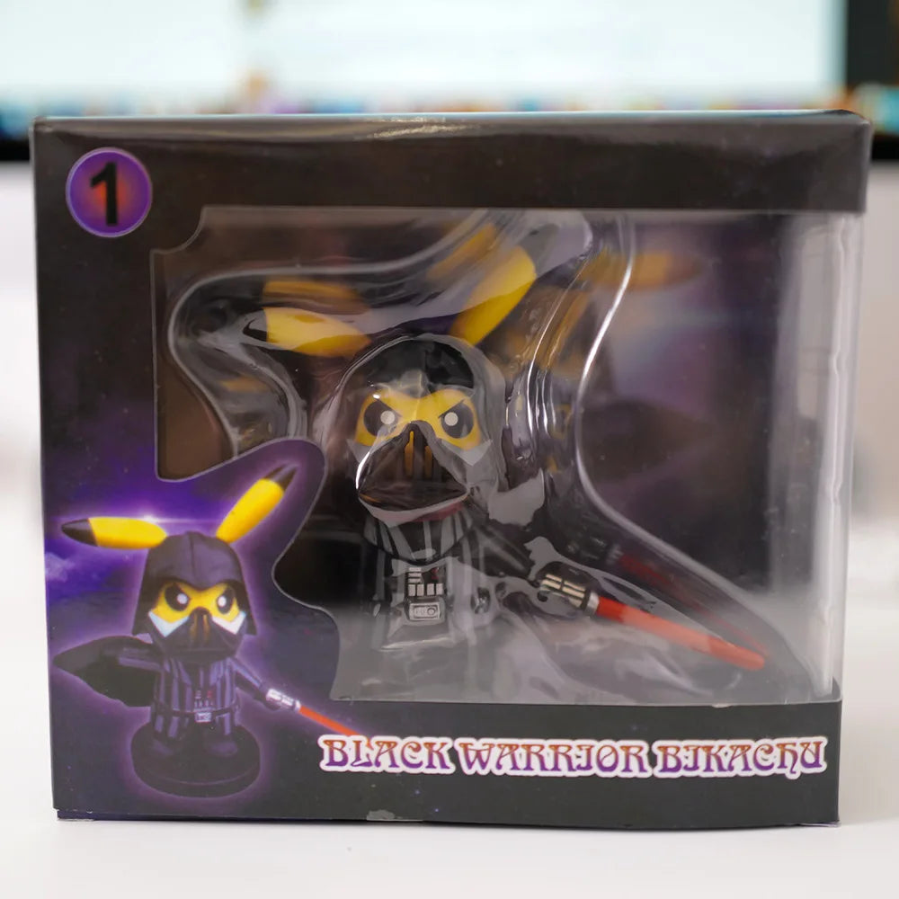⚡ Pikachu Black Warrior PVC Figure 10 cm | Limited Edition Collectible ⚔️