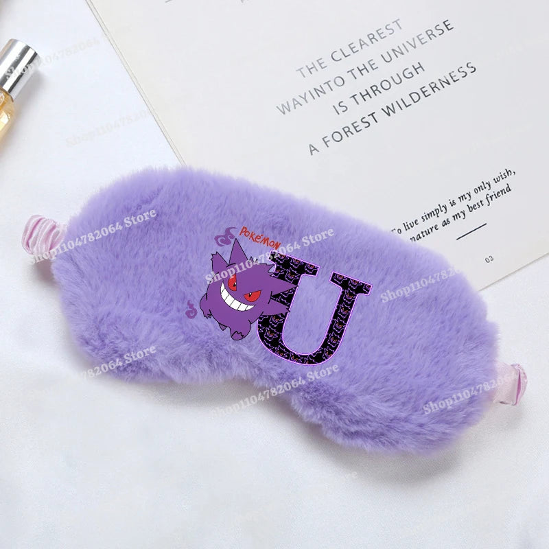 Pokemons Plush Eye Mask Cartoon Anime SLEEP WELL