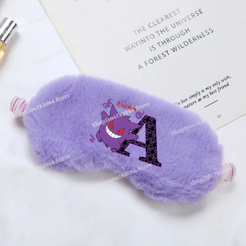 Pokemons Plush Eye Mask Cartoon Anime SLEEP WELL