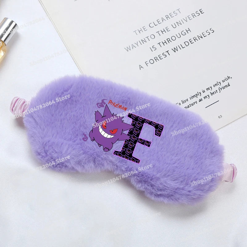 Pokemons Plush Eye Mask Cartoon Anime SLEEP WELL