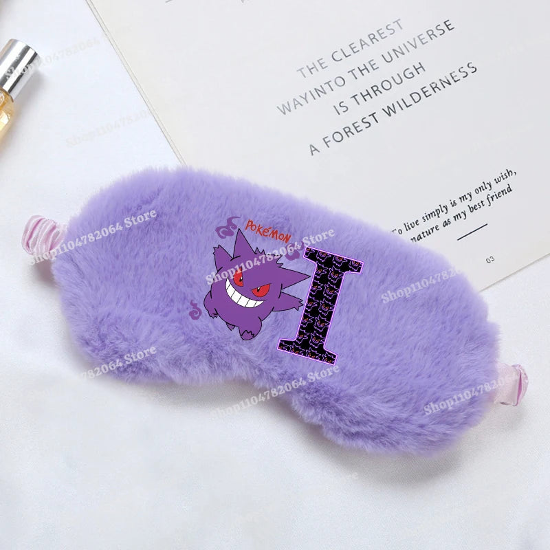 Pokemons Plush Eye Mask Cartoon Anime SLEEP WELL