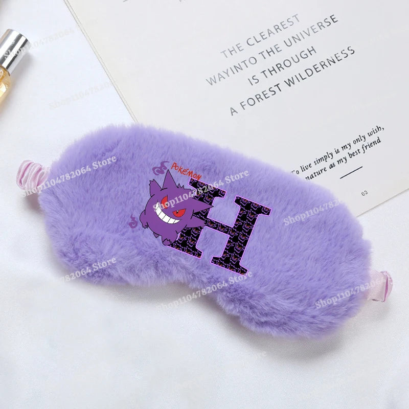 Pokemons Plush Eye Mask Cartoon Anime SLEEP WELL