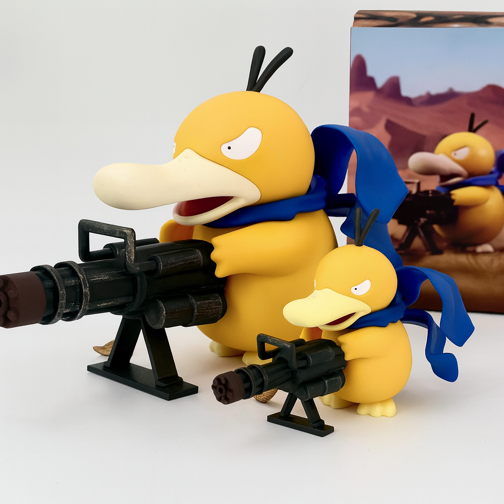 Psyduck  figure – 9cm/15cm Collectible Model with Box