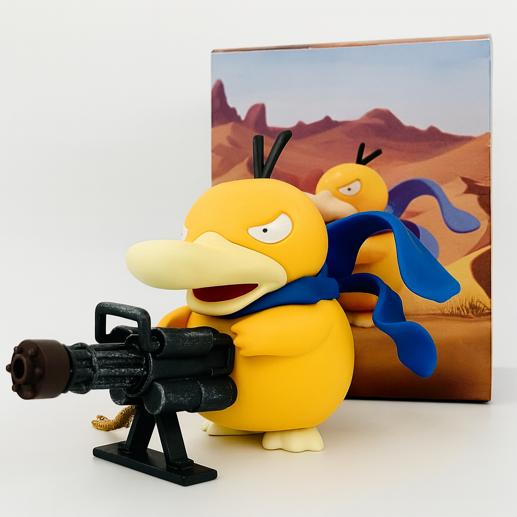 Psyduck  figure – 9cm/15cm Collectible Model with Box