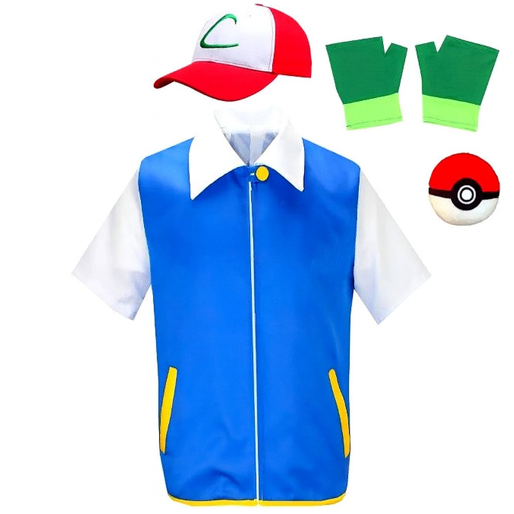 Ash Ketchum Kids Trainer Set HALLOWEEN