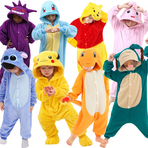 Pokemon Kigurumi Kids Onesie Pajamas