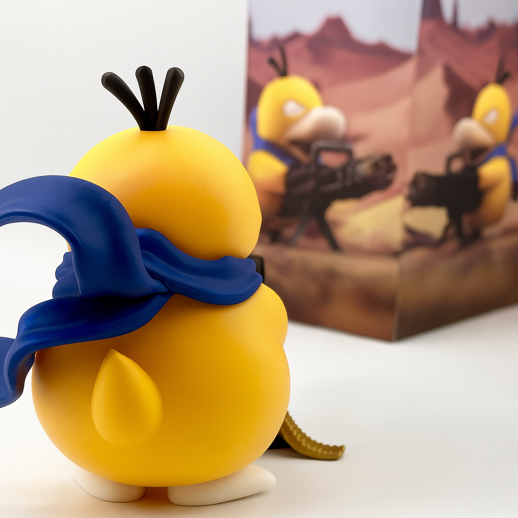 Psyduck  figure – 9cm/15cm Collectible Model with Box