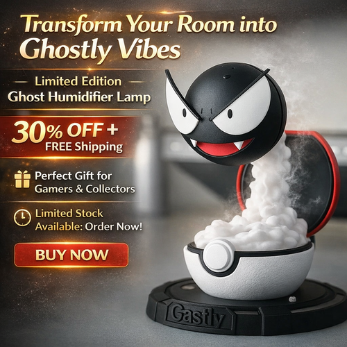 👻 Gastly Ghost Lamp (Limited Edition)