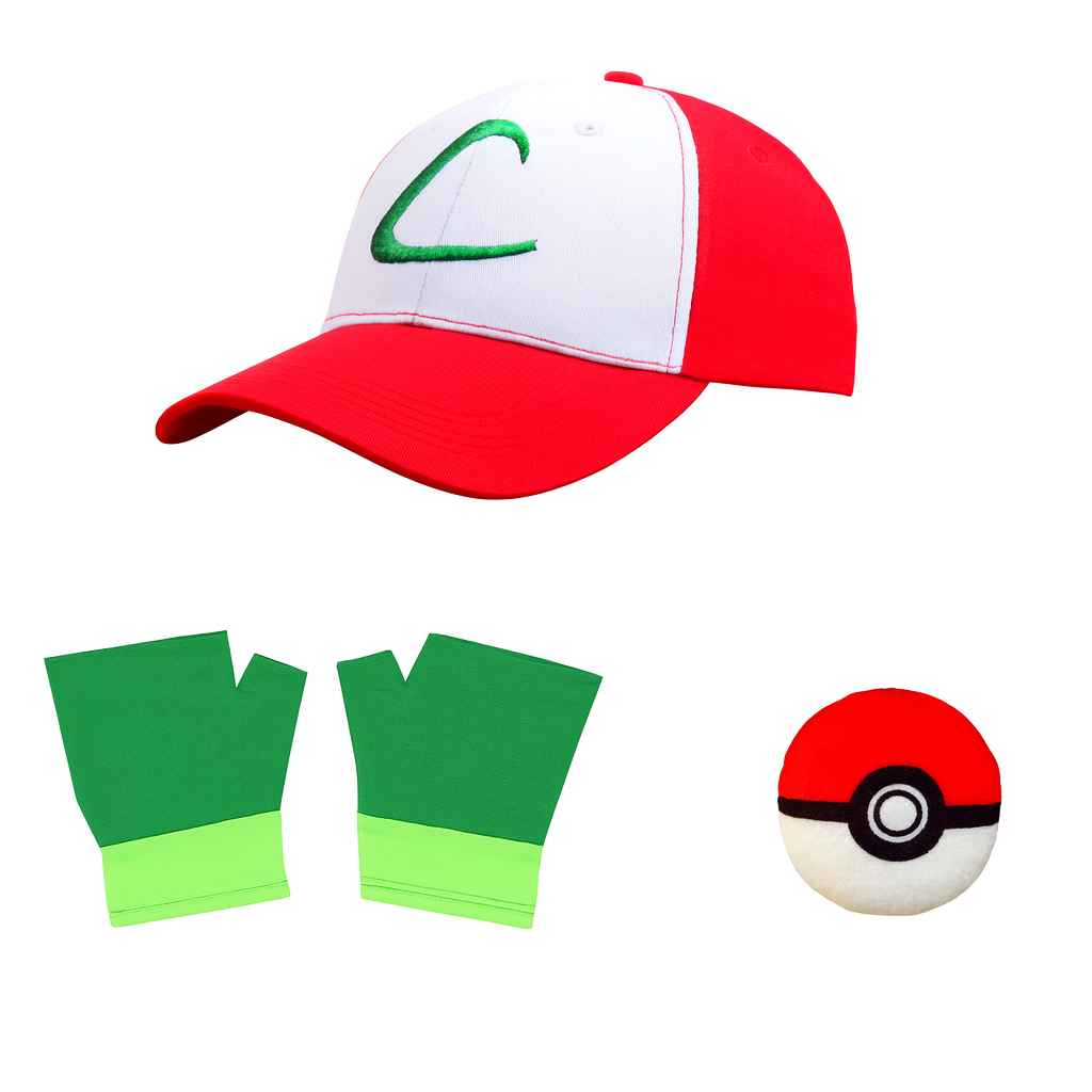 Ash Ketchum Kids Trainer Set HALLOWEEN