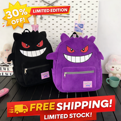 💜👻Gengar Plush Backpack.