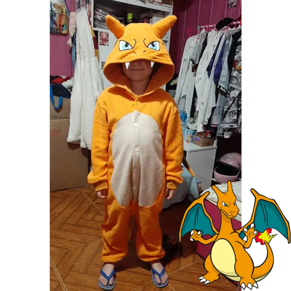 🔥Charizard Cosplay Pokemon Costume Boy Girl Halloween