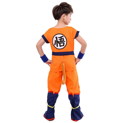 Adult Children's Anime Holiday set Son Goku HALLOWEEN