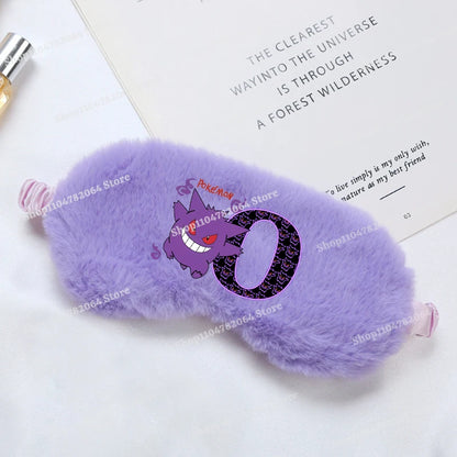 Pokemons Plush Eye Mask Cartoon Anime SLEEP WELL