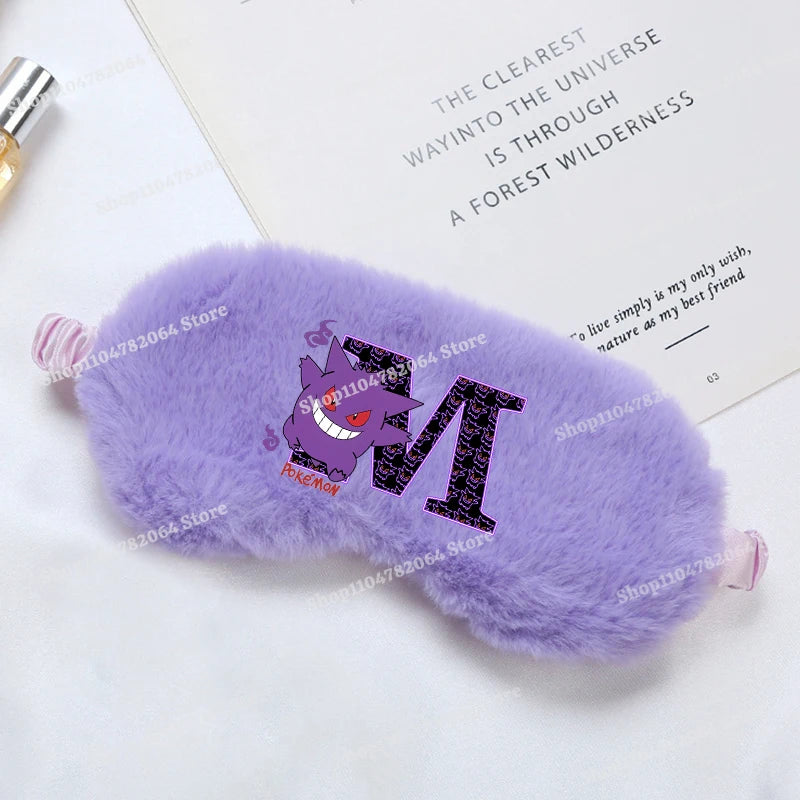 Pokemons Plush Eye Mask Cartoon Anime SLEEP WELL