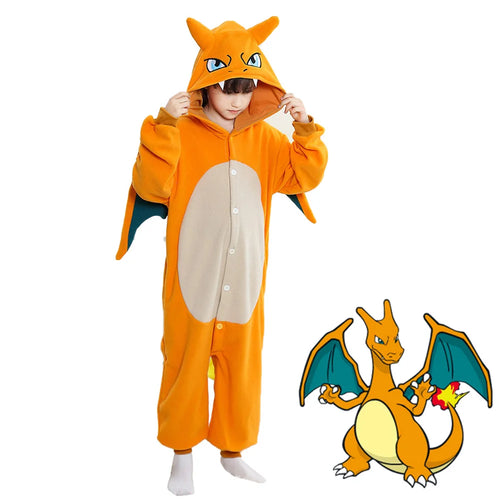 🔥Charizard Cosplay Pokemon Costume Boy Girl Halloween