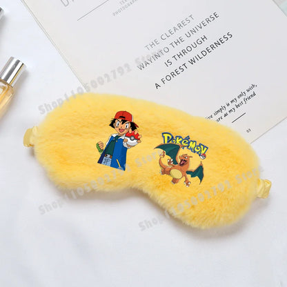 ⚡ Pokémon Pikachu Plush Sleep Mask