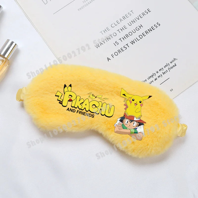 ⚡ Pokémon Pikachu Plush Sleep Mask