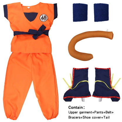 Adult Children's Anime Holiday set Son Goku HALLOWEEN