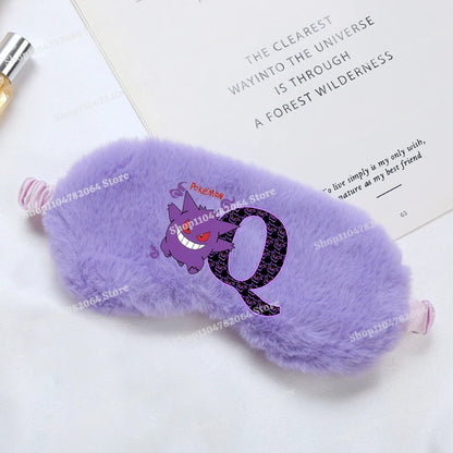 Pokemons Plush Eye Mask Cartoon Anime SLEEP WELL