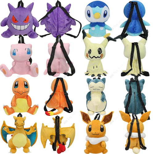Pokémon Plush Backpack Collection