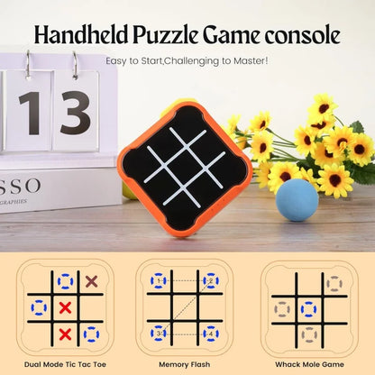 🧠 Smart Tic-Tac-Toe Electronic Board | Family Game with 4 Modes