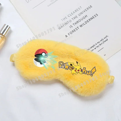 ⚡ Pokémon Pikachu Plush Sleep Mask
