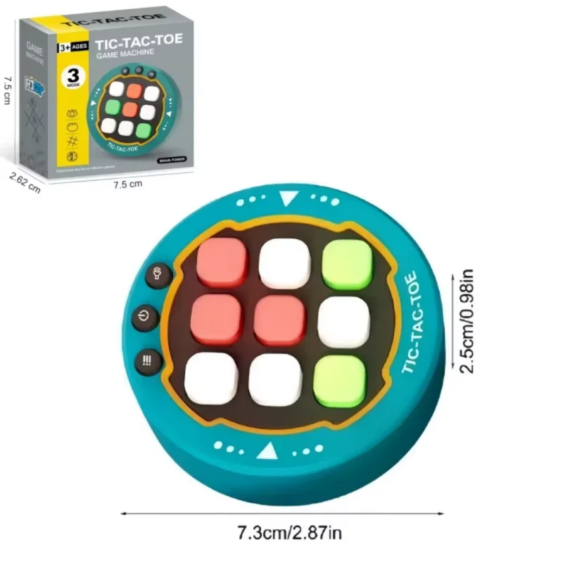 🧠 Smart Tic-Tac-Toe Electronic Board | Family Game with 4 Modes