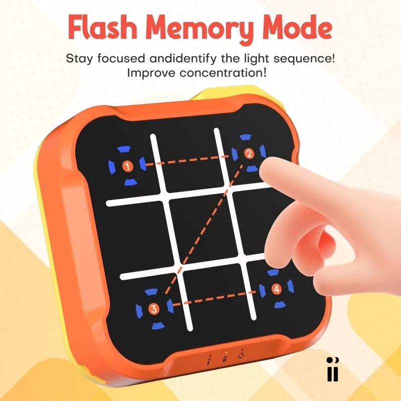 🧠 Smart Tic-Tac-Toe Electronic Board | Family Game with 4 Modes